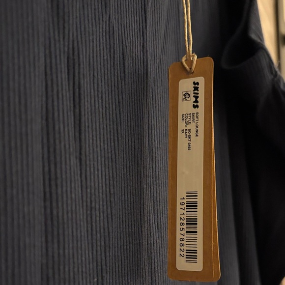 SKIMS Deep Blue Maxi Skirt size 3x - Picture 2 of 9